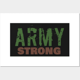 Army Strong Posters and Art